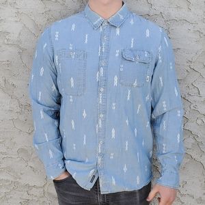 Vans Shirts - Mens Vans Long Sleeve Button Down Shirt Vans Shirts - Mens Vans Long Sleeve Button Down Shirt